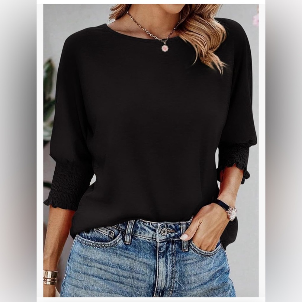 Black T-Shirt NWOT Medium